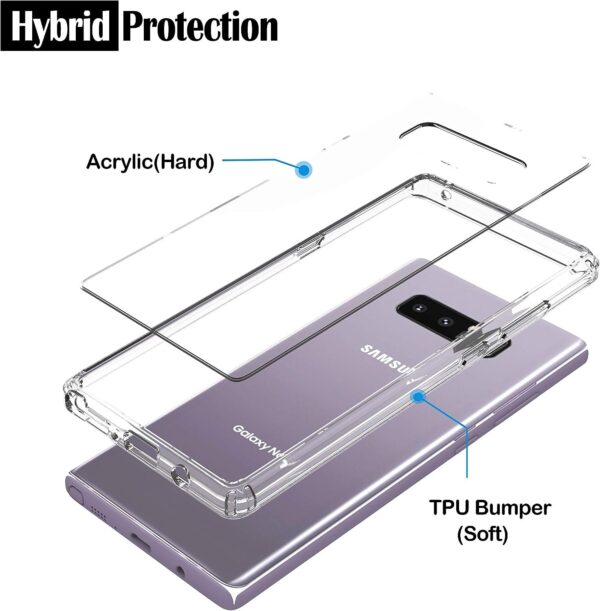 Luxury Premium Anti-Burst Transparent Case Cover For Samsung Galaxy Note 8/Note 9 - Image 29