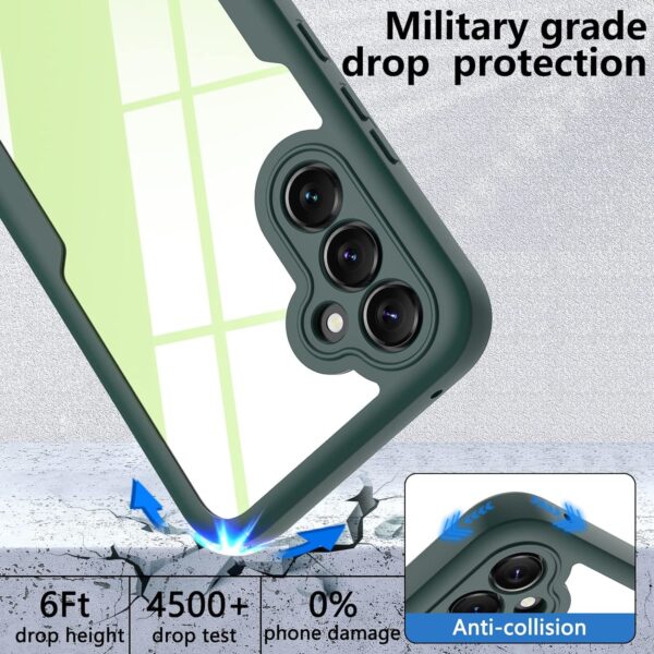 Luxury Premium Shockproof Bumper Phone Case Cover and 3D Glass Protector for Samsung Galaxy A54 - Image 21