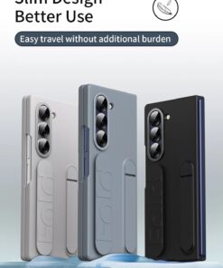 Luxury Premium Wristband Foldable Stand Case Cover For Samsung Galaxy Z Fold 5/Z Fold 6