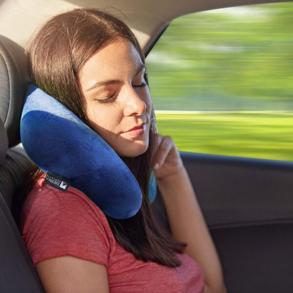 Memory Foam U-shaped Neck Soft Travel Pillow Massage - Image 17