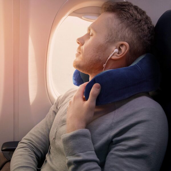 Memory Foam U-shaped Neck Soft Travel Pillow Massage - Image 16