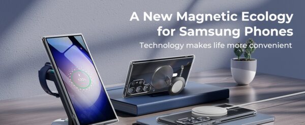 Luxury Premium Shockproof Clear MagSafe Magnetic Cover Case For Samsung Galaxy S22 Ultra/S23 Ultra - Image 20
