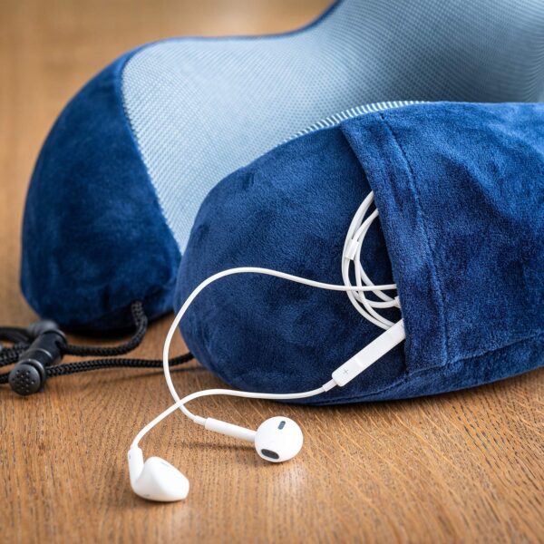 Memory Foam U-shaped Neck Soft Travel Pillow Massage - Image 9
