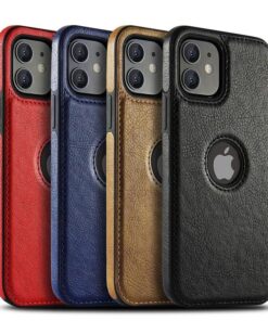 Alternative view of iPhone 11 Series PU Leather Shockproof Business Style Mobile Phone Case