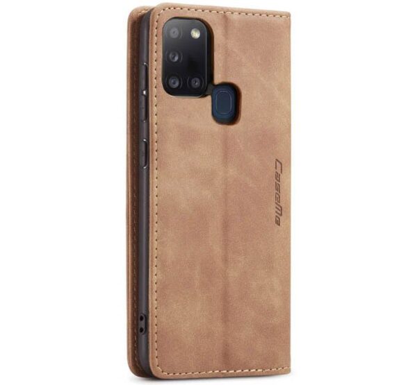 Luxury Premium Caseme Leather Wallet Case Cover and 3D GlassProtector For Samsung Galaxy A21S/A31 - Image 9