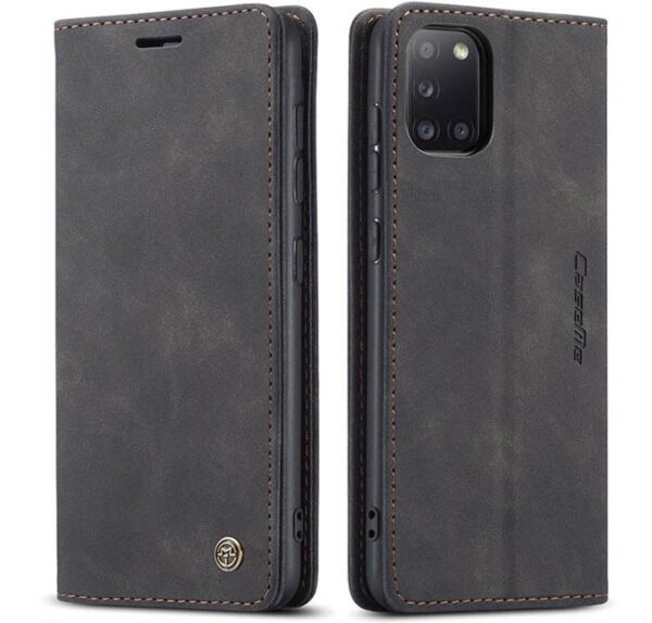 Luxury Premium Caseme Leather Wallet Case Cover and 3D GlassProtector For Samsung Galaxy A21S/A31 - Image 11