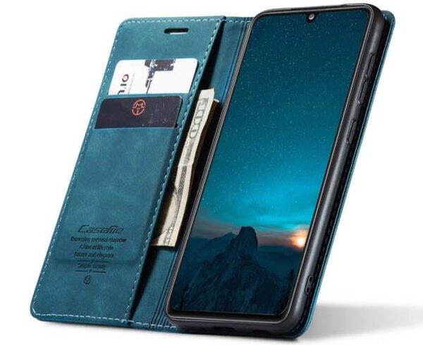 Luxury Premium Caseme Leather Wallet Case Cover and 3D GlassProtector For Samsung Galaxy A21S/A31 - Image 23