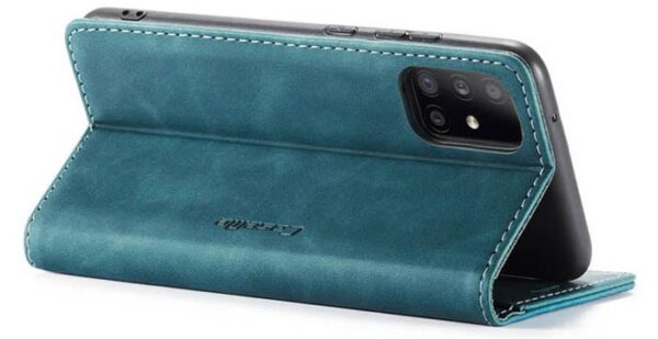 Luxury Premium Caseme Leather Wallet Case Cover and 3D GlassProtector For Samsung Galaxy A21S/A31 - Image 24