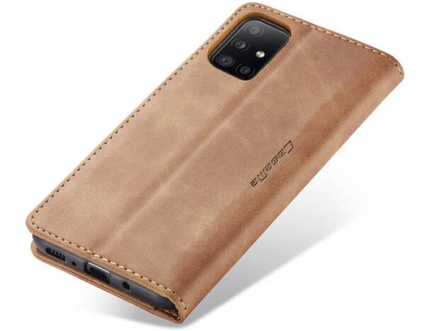 Luxury Premium Caseme Leather Wallet Case Cover and 3D GlassProtector For Samsung Galaxy A21S/A31 - Image 31