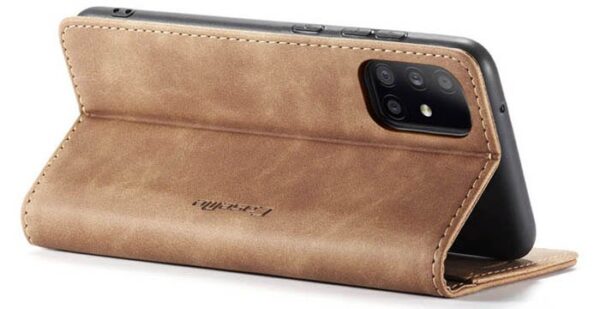 Luxury Premium Caseme Leather Wallet Case Cover and 3D GlassProtector For Samsung Galaxy A21S/A31 - Image 34