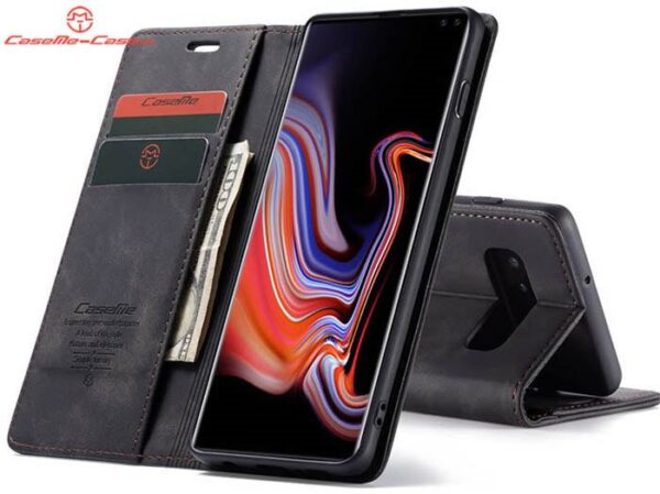 Luxury Premium Caseme Leather Wallet Case Cover For Samsung Galaxy S10 Plus - Image 28