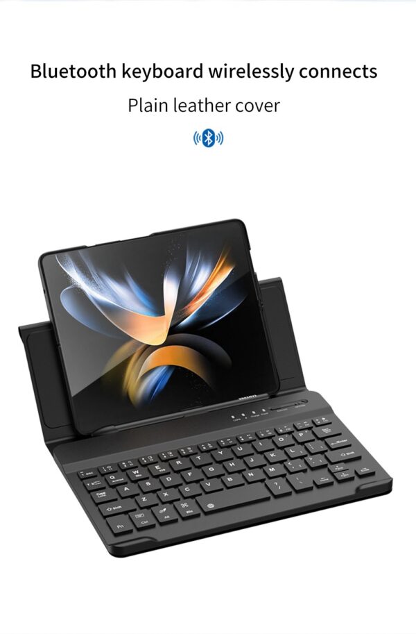 GKK Bluetooth Wireless Keyboard for Samsung Galaxy Z Fold Series with Pen Slot - Image 12