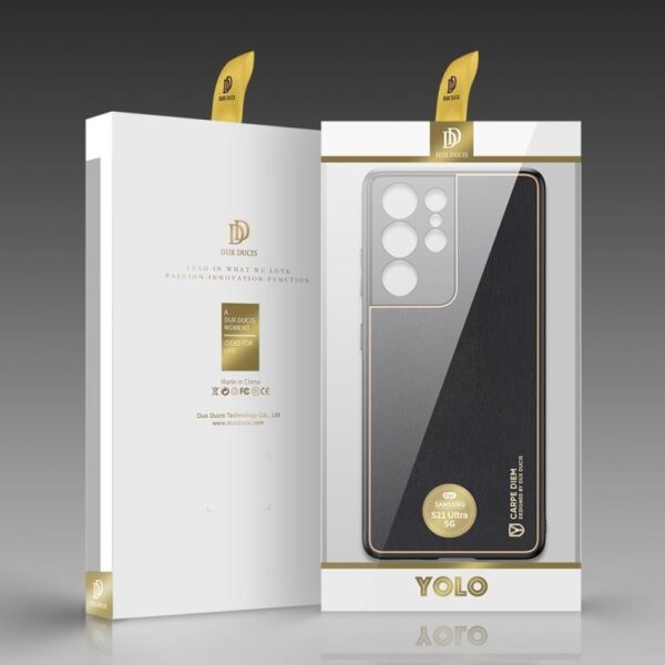 DUX DUCIS YOLO All-inclusive Electroplating Shockproof Protective Case Cover For Samsung Galaxy S21 Ultra - Image 4