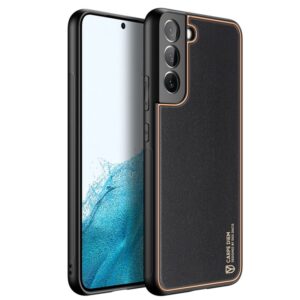 DUX DUCIS YOLO Series Case Luxury Protecting Back Cover Leather Pattern For Samsung Galaxy S21 FE