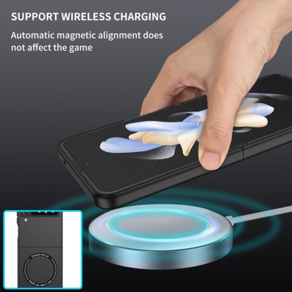 Magsafe Magnetic Folding Case Cover for samsung Galaxy Z Flip 3/ Flip 4 - Image 17