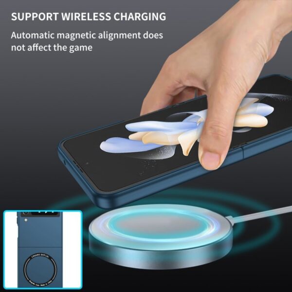 Magsafe Magnetic Folding Case Cover for samsung Galaxy Z Flip 3/ Flip 4 - Image 11