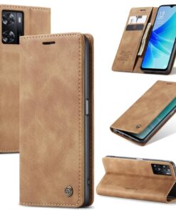 Oppo A57 CaseMe leather Flip Cover