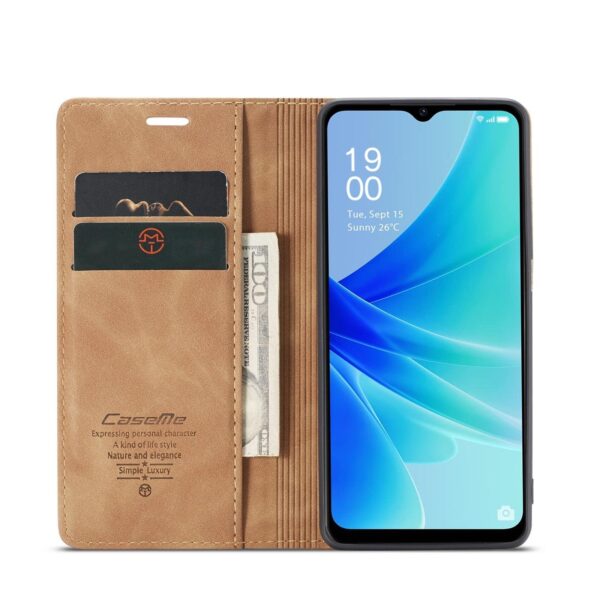 Oppo A57 CaseMe leather Flip Cover - Image 7