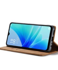 Alternative view of Oppo A17/A17k CaseMe leather Flip Cover