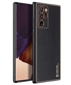 Samsung Note 10+ Dux Ducis Yolo Leather Electroplated Case