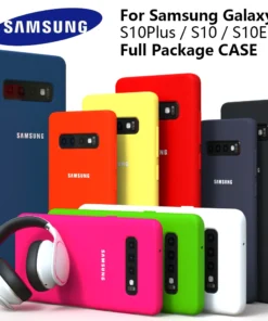 Official Original Liquid Silicon Case Cover For Samsung S10/S10 Plus
