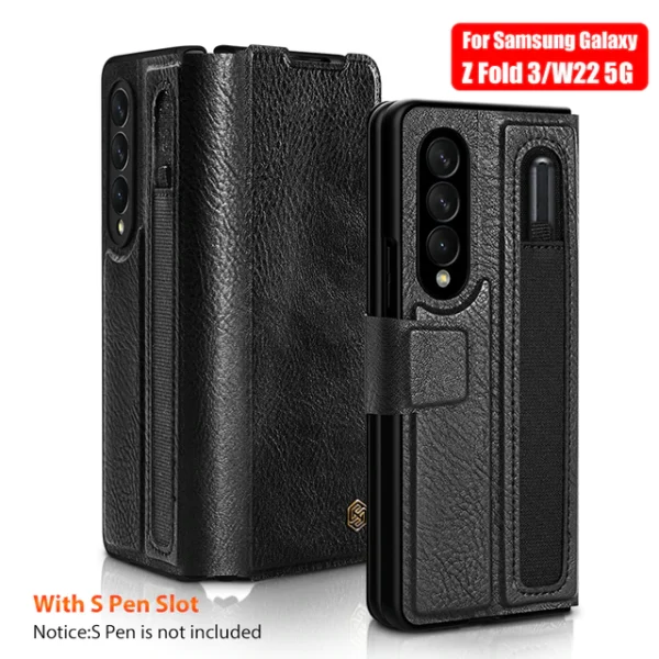 Nillkin Aoge Leather Cover case for Samsung Galaxy Z Fold 3/ Z Fold 4 - Image 2