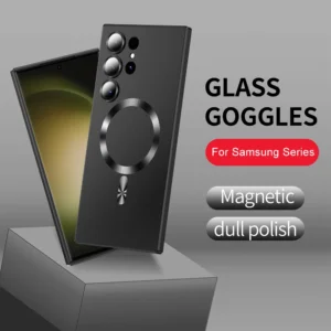 Magsafe Wireless Charging  Camera Lens Protection Case Cover For Samsung Galaxy S24 Ultra