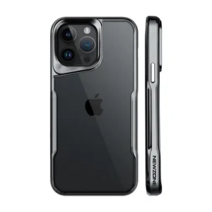 Exquisite Electroplated Acrylic Luxury Shockproof Shell with TPU Soft Frame Phone Case for iPhone Series