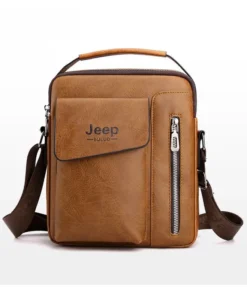 Alternative view of JEEP BULUO Casual High Quality Shoulder Bag Vintage Crossbody Bag