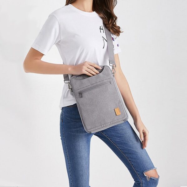 New WiWU Portable Waterproof CrossBody Shoulder Bag For Laptop - Image 15