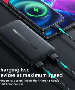 Joyroom Slim Dual Ports Output Portable 10,000mah Power bank