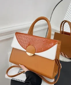 Alternative view of Luxury Premium New Fashion Single Shoulder Commuter Crossbody Designer Handbag