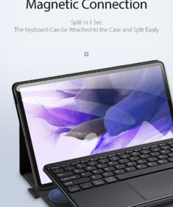 Alternative view of Luxury Premium Smart Wireless Protective High-quality Bluetooth  Keyboard Case Cover