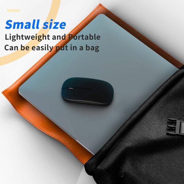 Luxury Premium Wireless Bluetooth Rechargeable Slim Mini Noiseless Cordless Mouse - Image 12