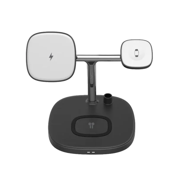 WiWU Smart 4 in 1 Wireless Magnetic Adjustable 15W Wireless Fast Charger for iPhones - Image 13