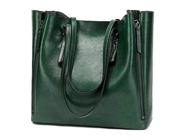 Vintage PU Leather Women's Handbag Messenger Shoulder - Image 25