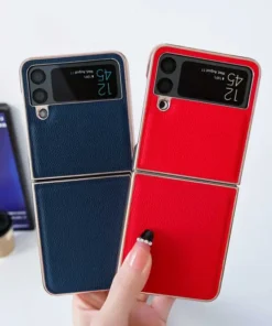 New luxury Premium Electroplated Eolden Shockproof Fashion Case Cover For Samsung Galaxy Z Flip Series