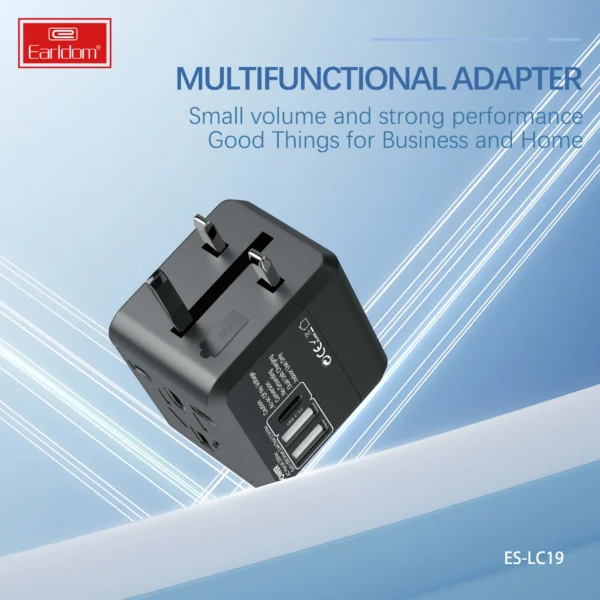 Earldom USB International With Type C to USB 3.1 Universal Travel Adapter - Image 4