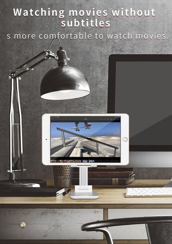 Luxury Premium Portable Desktop Folding Lifting Bracket Mobile Phone Stand Table - Image 12