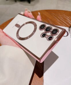 Alternative view of Samsung Galaxy S24/S23 /S22 Ultra MagSafe Case With Built-in Camera Lens Protector