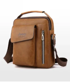 JEEP BULUO Casual High Quality Shoulder Bag Vintage Crossbody Bag