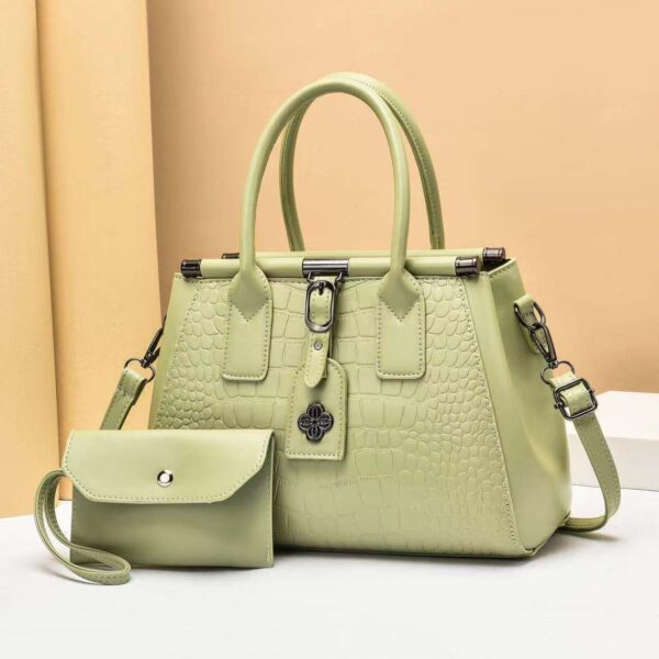 Classy 2 in 1 Women Fashion Handbag - Image 7