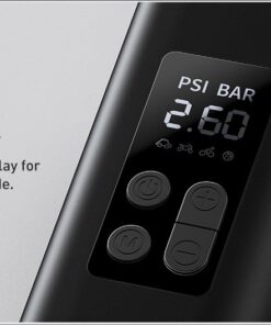 Alternative view of Baseus Mini Car Air Compressor 12V 150PSI Car Tire Inflator Smart Digital Inflatable Pump