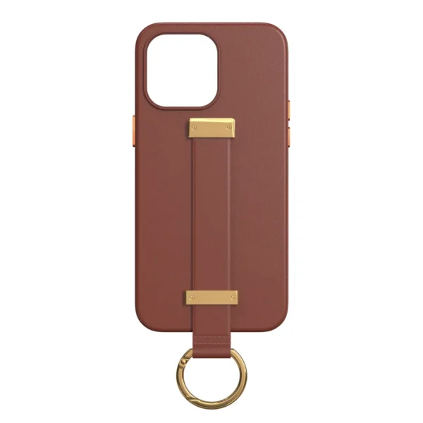 New Ring Design Bracket Wrist Brace Silicone Leather Case Cover for IPhone Series - Image 6