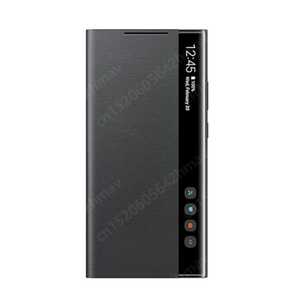 Original Samsung Clear View Flip Case Cover For Samsung Galaxy Note 20 Ultra - Image 5
