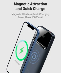 Baseus Magnetic Wireless Power Bank 10000mAh PD 20W Fast Charger Powerbank For iPhone Series