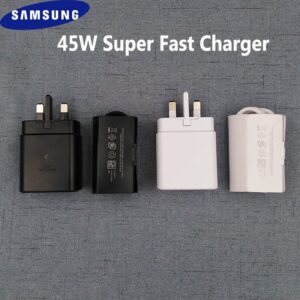 Original Samsung 45W USB Type C To C Super Fast Charger Adapter