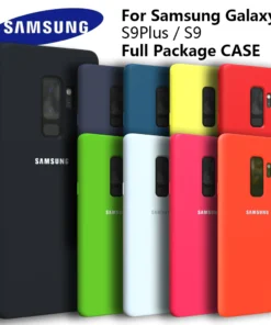 Official Original Liquid Silicon Case Cover For Samsung S9/S9 Plus