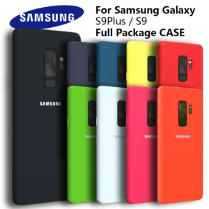 Official Original Liquid Silicon Case Cover For Samsung S9/S9 Plus
