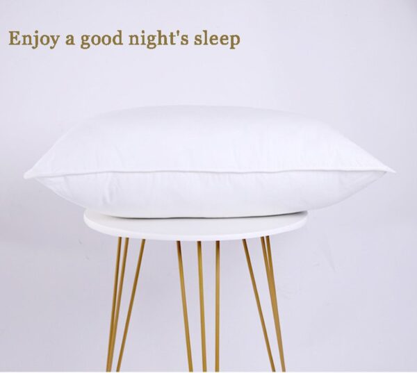 Luxury Premium  Microfiber Core Cushion Neck Spine Protection Bed Pillows - Image 12
